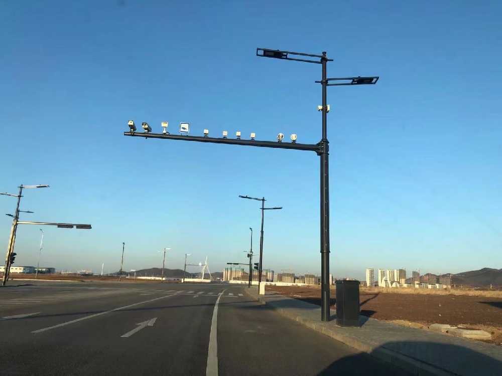 诸城市黑龙江佳木斯综合路灯杆项目