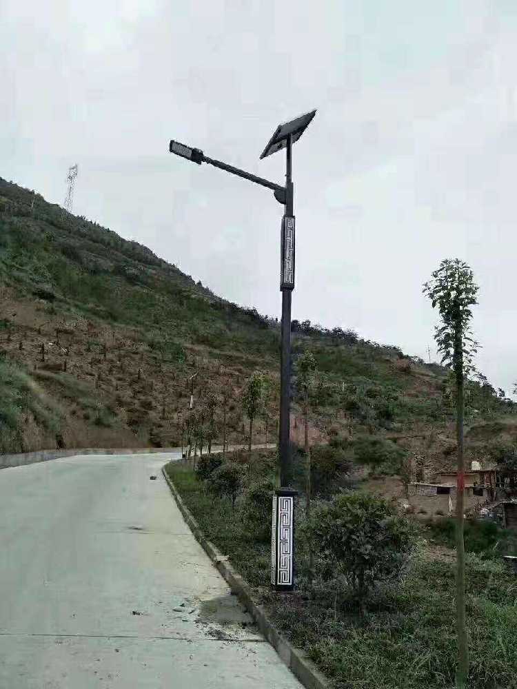 诸城市仿古太阳能路灯